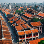 **

"Hanoi cityscape, traditional Vietnamese architecture, focus on preserving old language, cultural heritage."

**