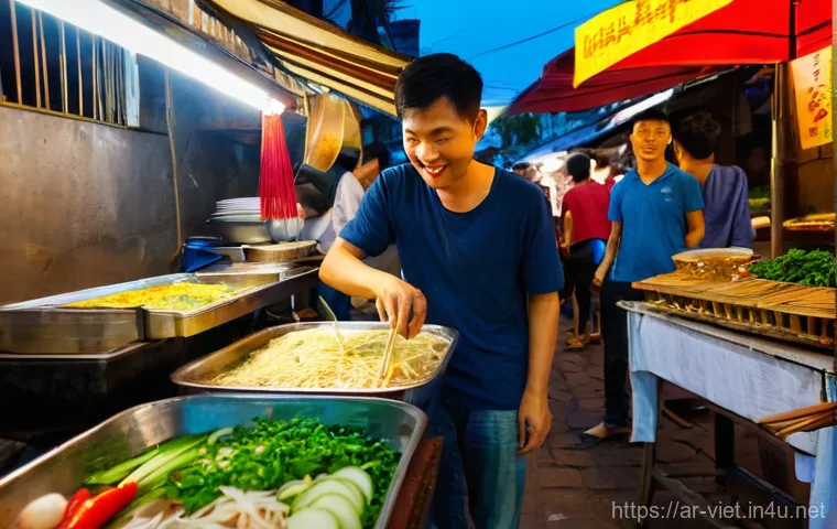 베트남 현지 가이드 고용법 - **Image Prompt 1: Discovering Ninh Binh's Secret Waterways**
    "A knowledgeable Vietnamese local g...